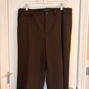 Ralph Lauren Women’s Dark Brown Dress Pants